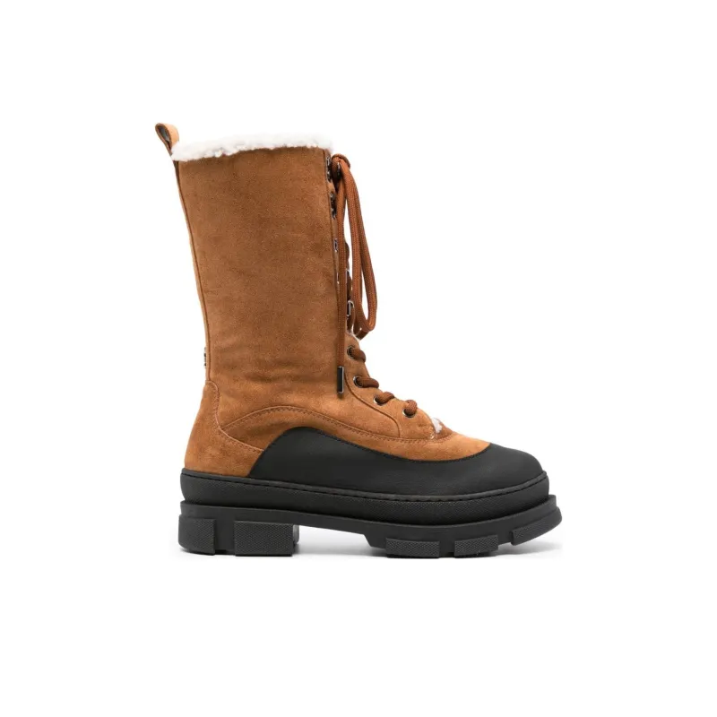 Jimmy Choo Aldea Lace-up Suede Boots-1
