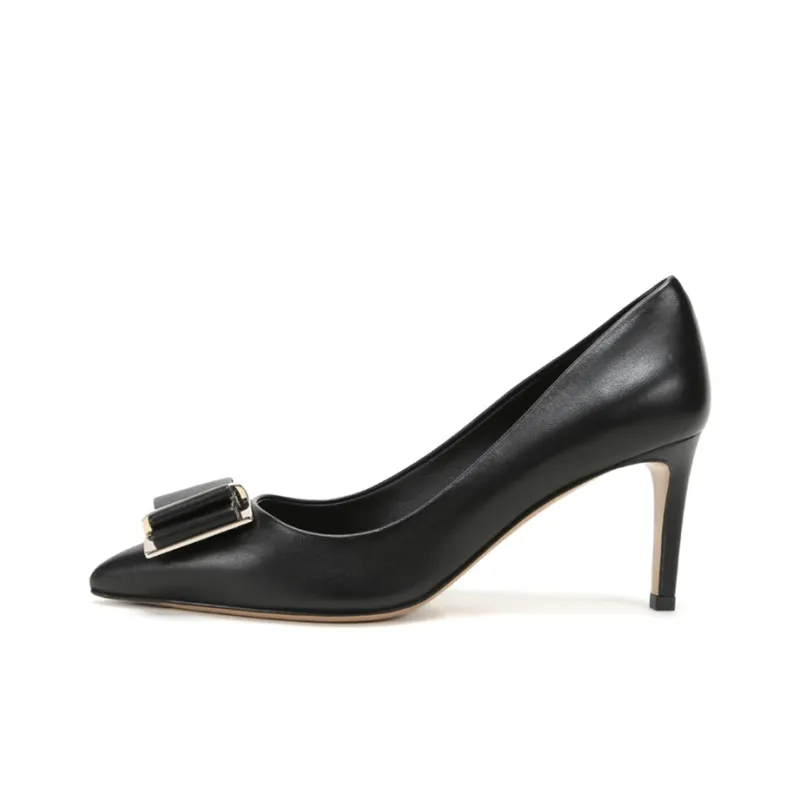 FERRAGAMO Pre-Owned Décolleté 75mm Vara-bow Leather Pumps-0