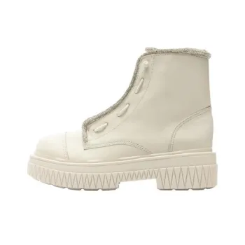 Schutz Amirah Ankle Boots 5cm Women's White
