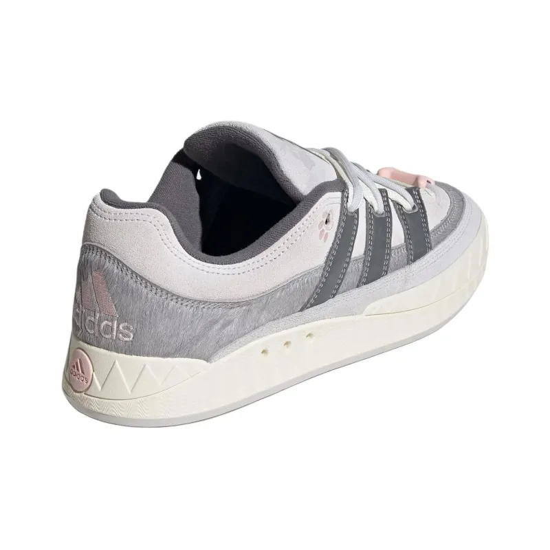 Adidas Originals Adimatic Low Top Skateboard Shoes Unisex White-3