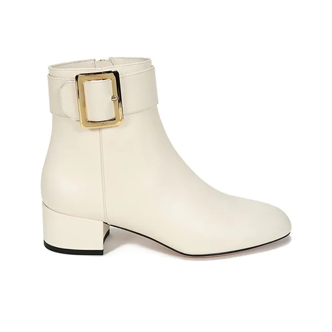 BALLY Ankle Boots Women's White-1