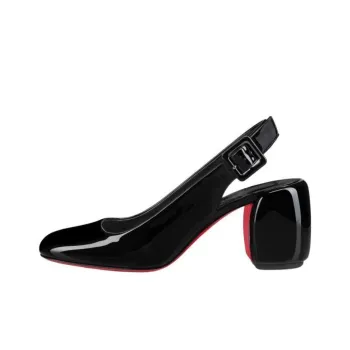 Christian Louboutin Minny Sling Buckled Pumps