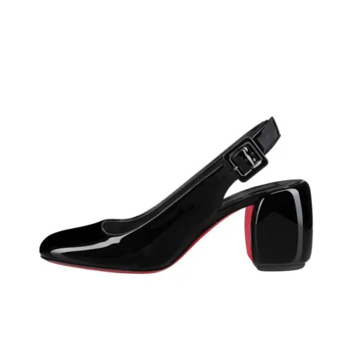 Christian Louboutin Minny Sling Buckled Pumps