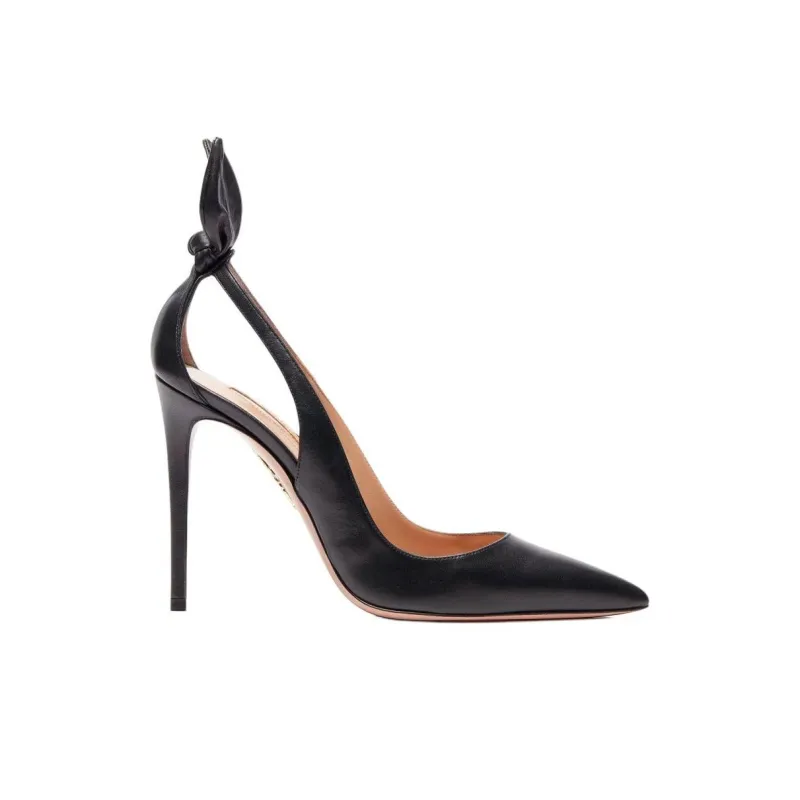 AQUAZZURA Slim Heel High Heels 10.5cm Women's Black-1