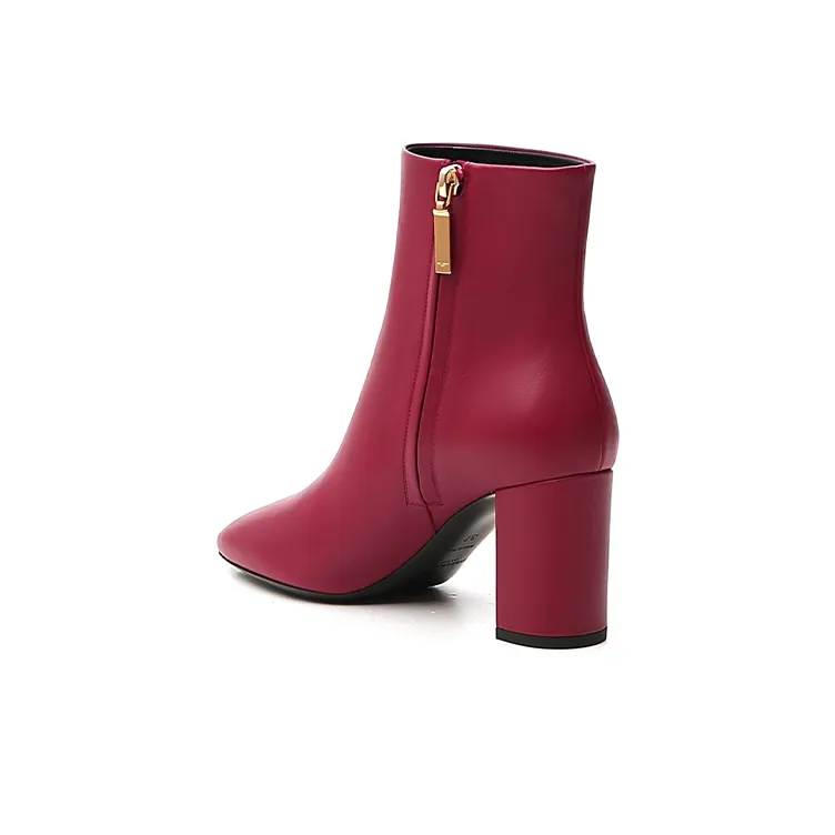 SAINT LAURENT Lou Ankle Boots Women's-2