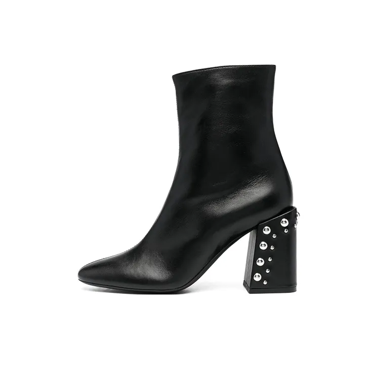 Furla Studded-heel 75mm Ankle Boots-0