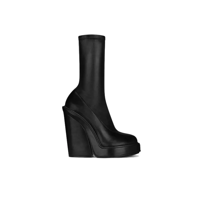 GIVENCHY Knee-High Boots 10.5cm Women's Black-1