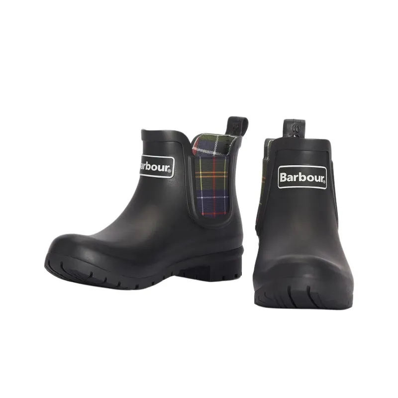 BARBOUR Ankle Length Chelsea Boots Women's Black-3