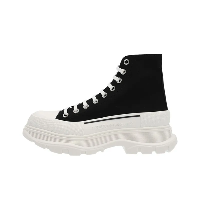 Alexander McQueen Tread Slick Lace-Up Boots-0