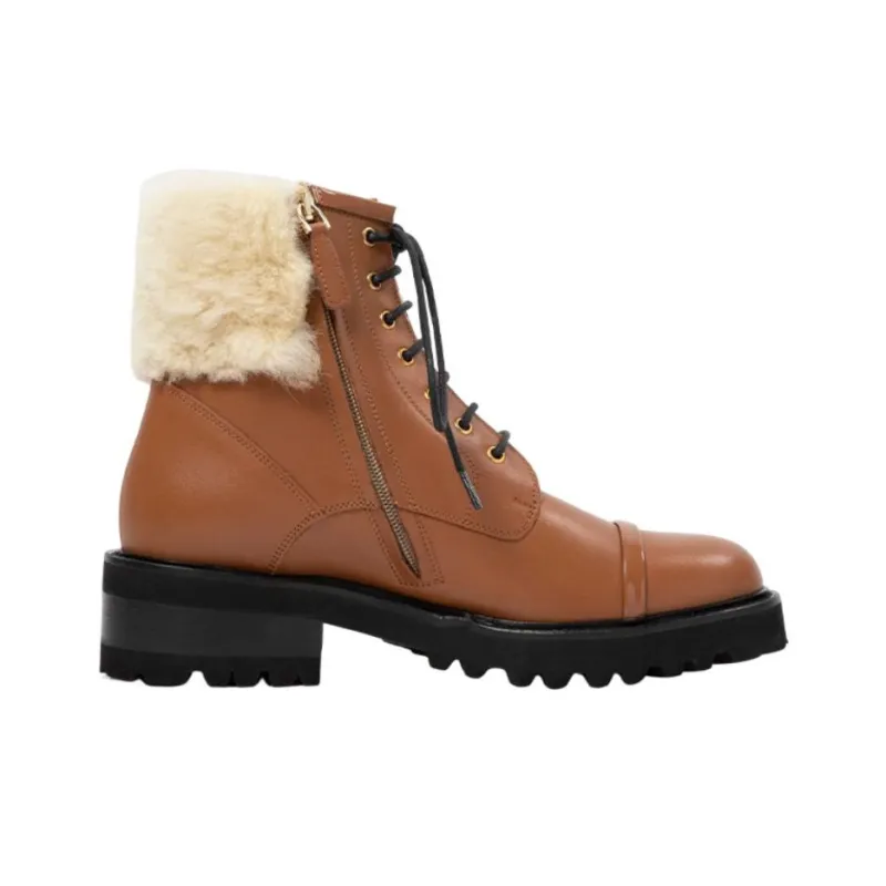 Malone Souliers Shearling-trim Ankle Boots Women's-1