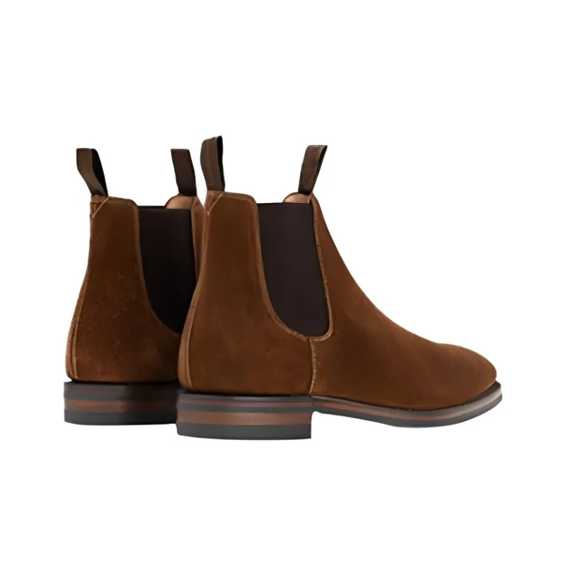 LOAKE Short Chelsea Boots Men's Light Brown-2