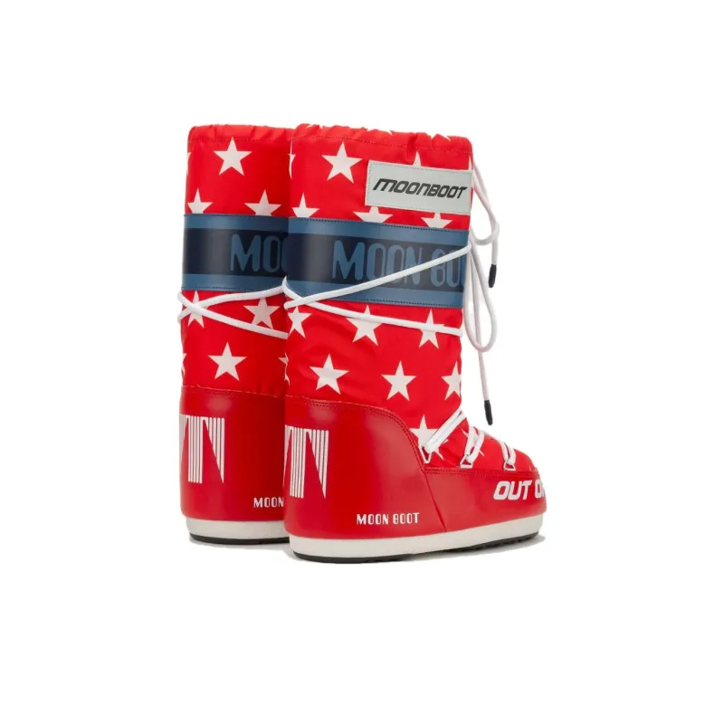 Moon Boot Icon Retrobiker Lace Up Snow Boots-2