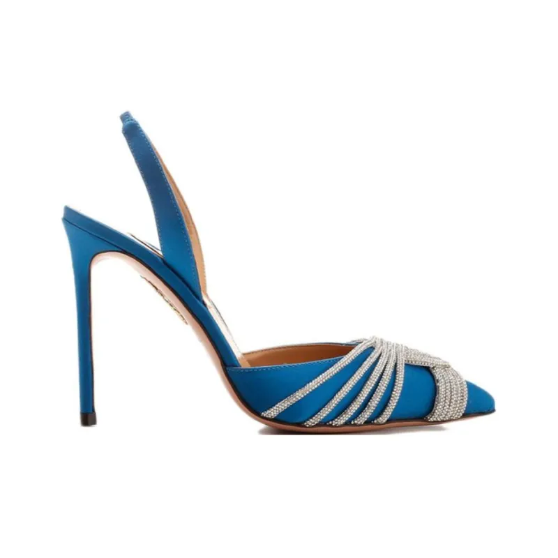 AQUAZZURA High Heels Women's Blue-1