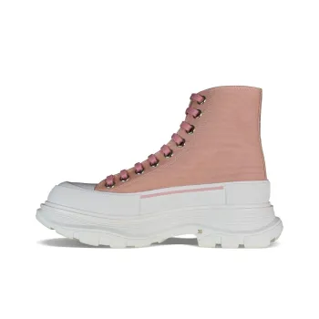 Alexander McQueen Tread Slick Boot Magnolia White Women's