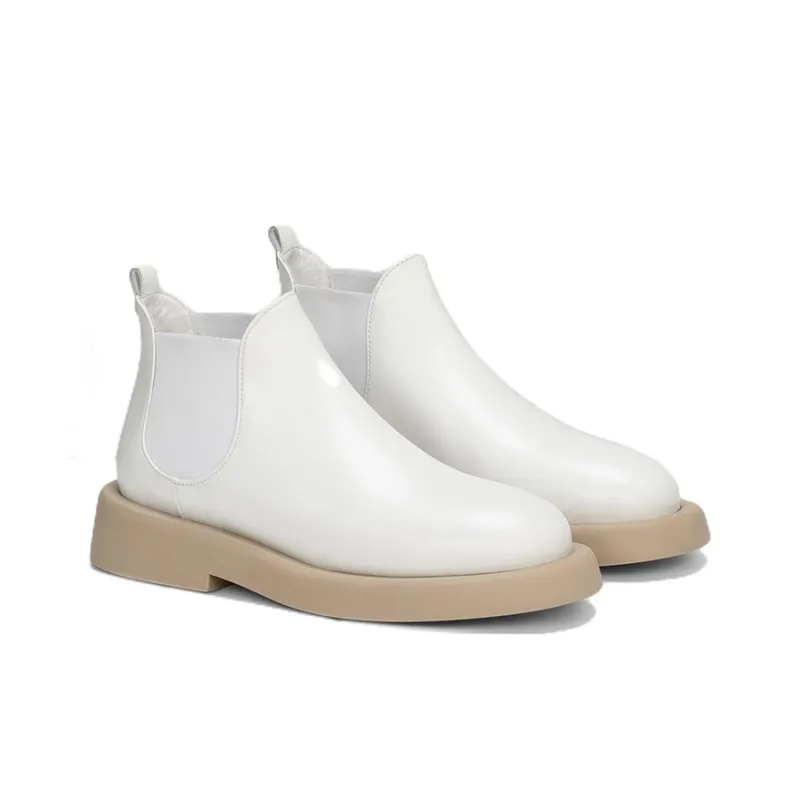 Marsèll Ankle-Length Chelsea Boots Men's White-2