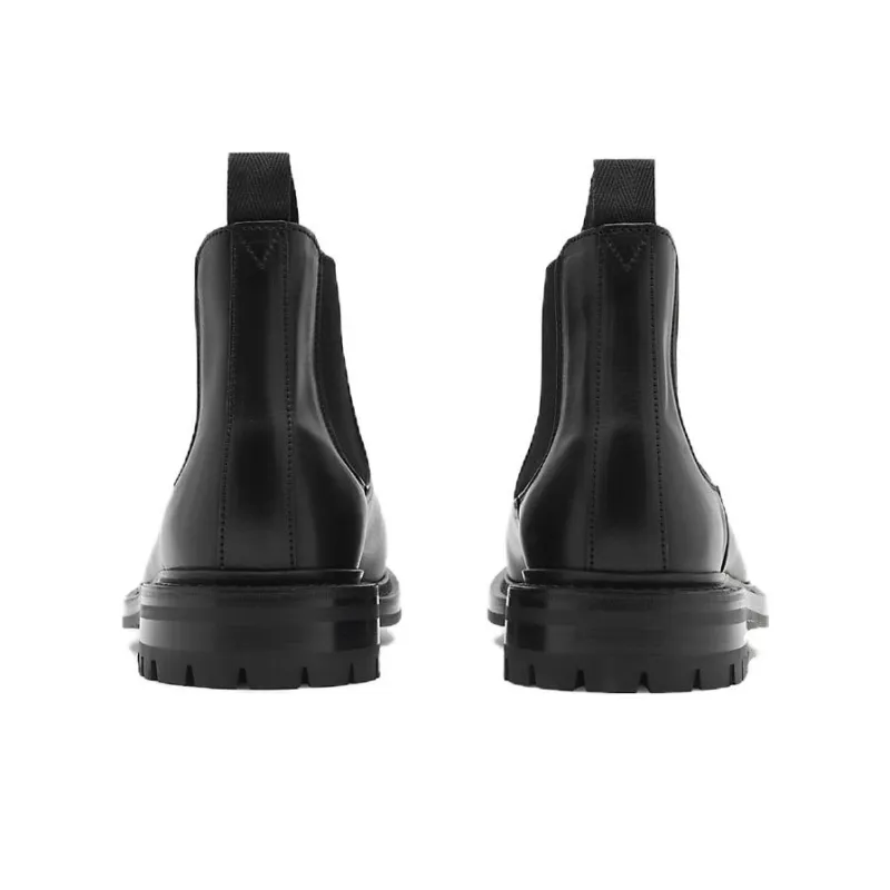 Burberry Short Chelsea Boots Women's Black-2