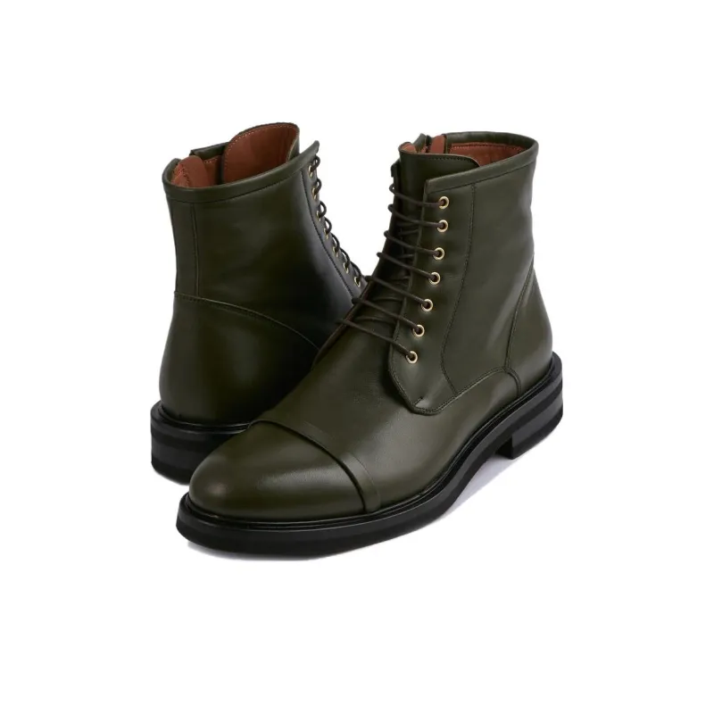 Malone Souliers Ankle Boots Men's Pine Wood Color-3