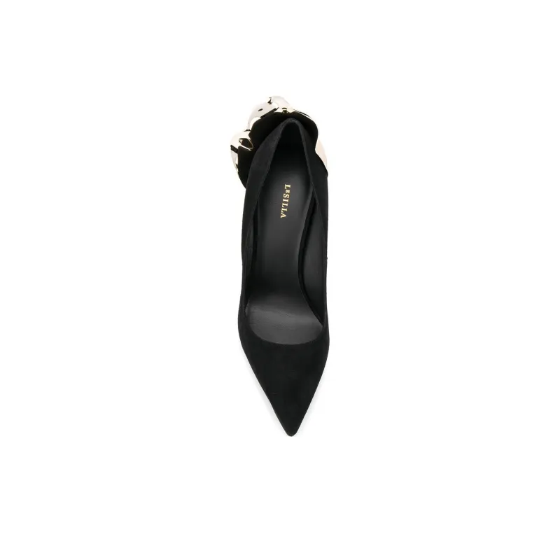 Le Silla Pointed Toe Stiletto Heels Women's-4