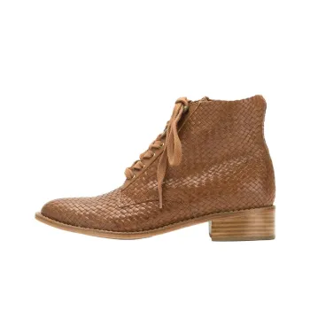 Sarah Chofakian Tresse Ankle Boots Women's Light Brown