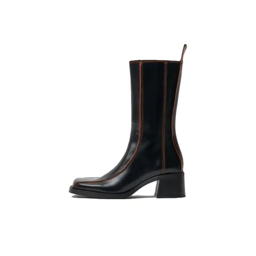 MIISTA Ankle Boots 6cm Women's Black