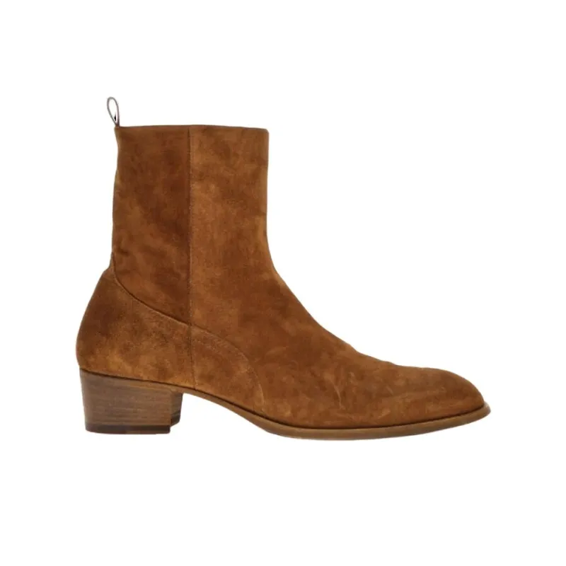 Roberto Cavalli Ankle Boots Men's Brown-1