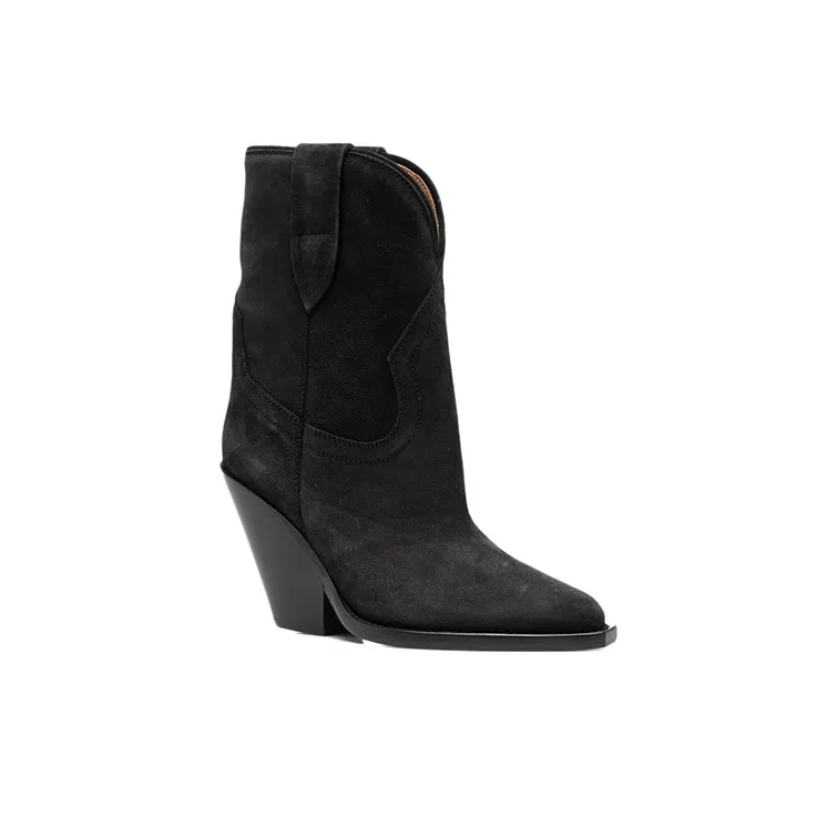ISABEL MARANT Leyane 90mm Suede Boots-2