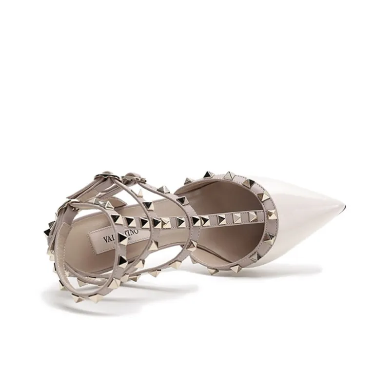 Valentino Garavani Rockstud 65mm Caged Pumps-4