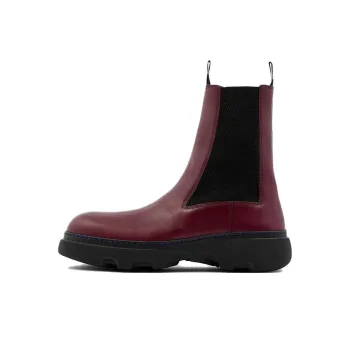 Burberry Chelsea Leather Ankle Boots