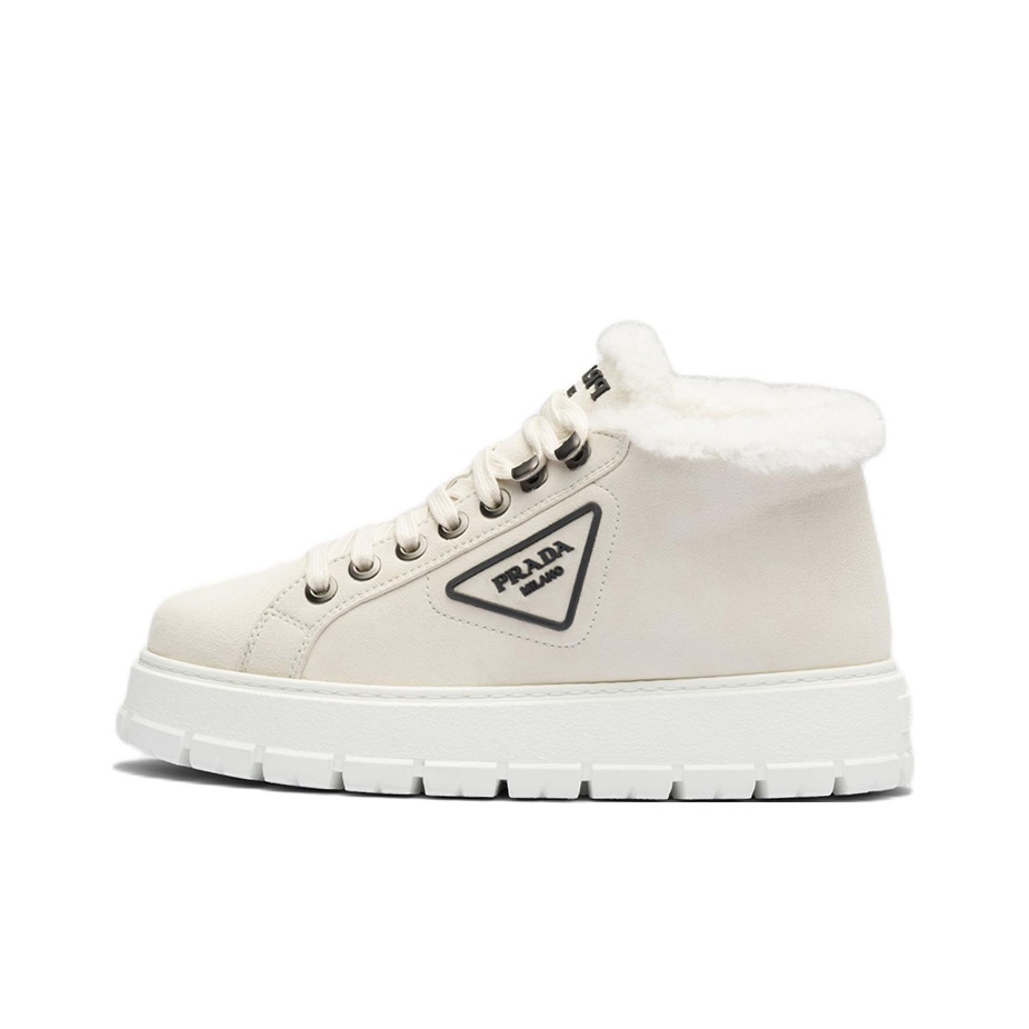 Prada White Boots on Sale & Authentic - POIZON Prada White Boots on Sale & Authentic - POIZON