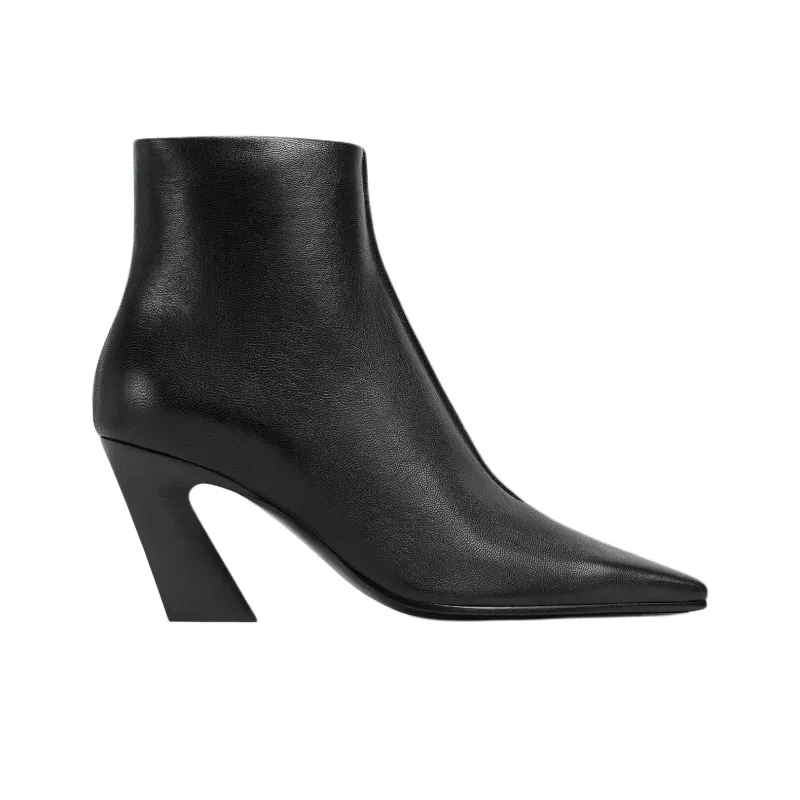 Bottega Veneta Lewis Ankle Boots 7.5cm Women's Black-1