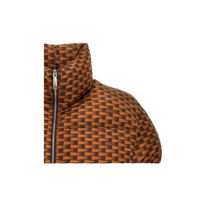 BALLY Monogram Printed Puffer Jacket-4