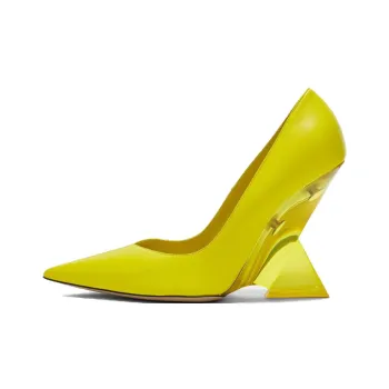 The Attico Cheope 110mm Leather Pumps