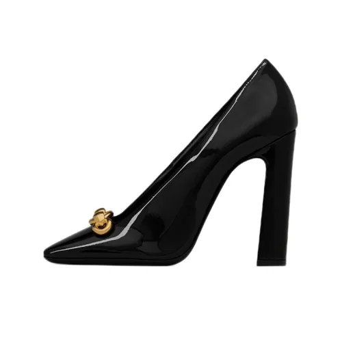 SAINT LAURENT Silvana Square Toe Pumps