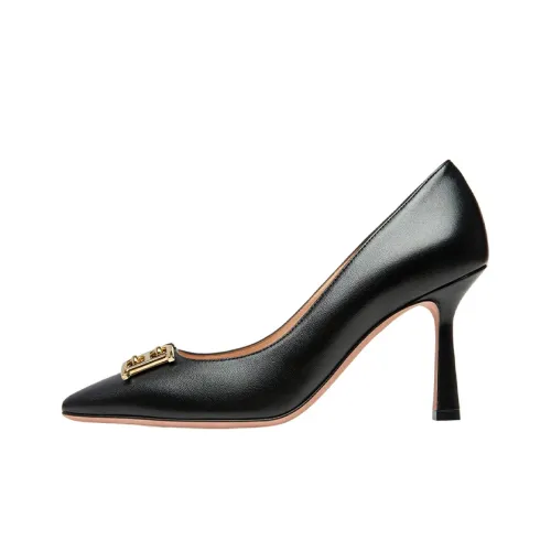 BALLY Slim Heel High Heels 8.5cm Women's Black