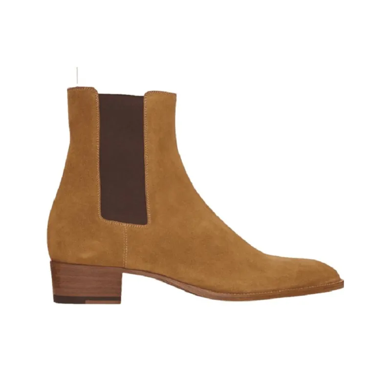 SAINT LAURENT Wyatt Chelsea Boots-1