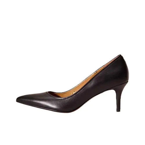 COACH Waverly Slim Heel High Heels 6.3cm Women's Black