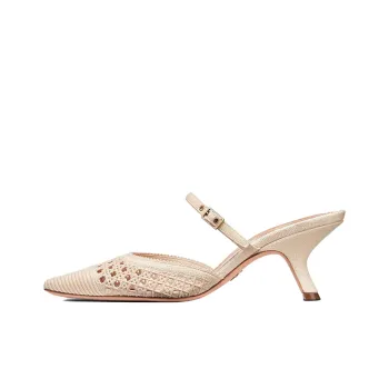 DIOR Capture Cone Heel High Heels Women's Pink
