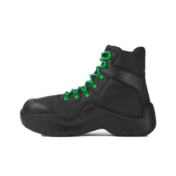 Bottega Veneta Puddle Bomber Black Green