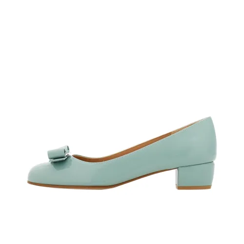 FERRAGAMO Vara 30mm Leather Pumps