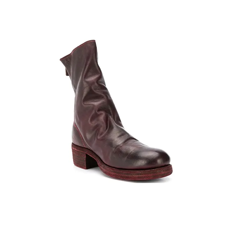 GUIDI Worn Effect Boots-2