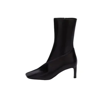 JIL SANDER Square-toe Ankle Boots