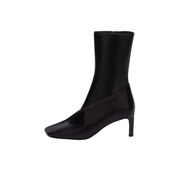 JIL SANDER Square-toe Ankle Boots-0