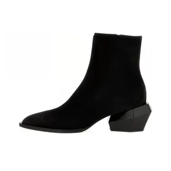 BALMAIN Billy Suede Ankle Boots