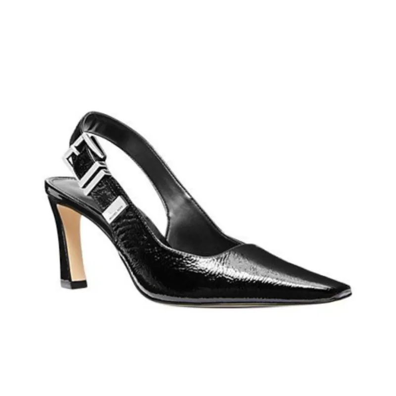 MICHAEL KORS Darrington High Heels 7.6cm Women's Black-2