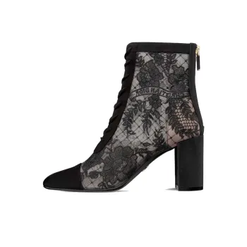 DIOR Naughtily D Ankle Boots Women's Black