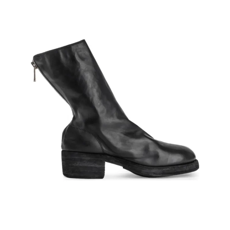 GUIDI 788Z Ankle Boots Men's Black-1