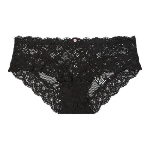 Victoria's Secret 24 Big Show Collection DREAM ANGELS Underpants Women's 1 Pack Black