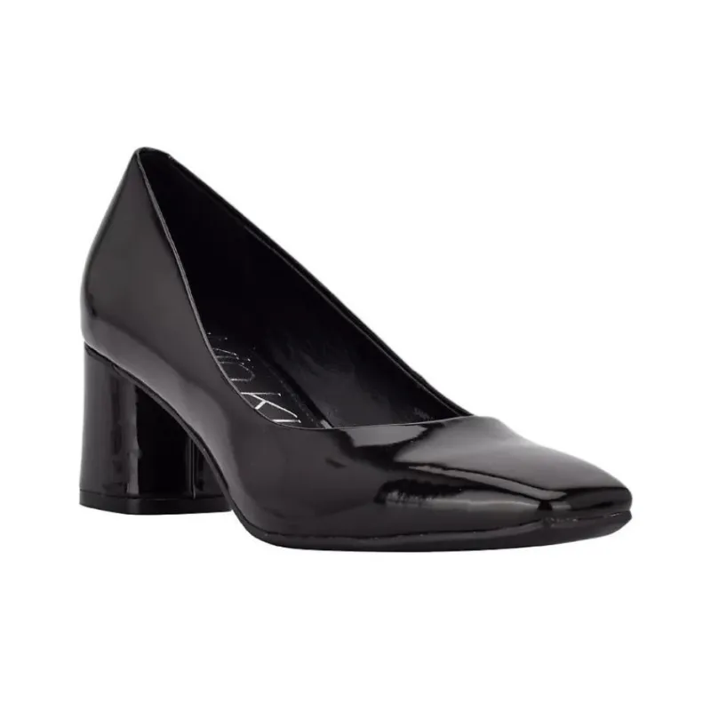 CALVIN KLEIN Atlanta Chunky Heel High Heels 7.2cm Women's Black-1