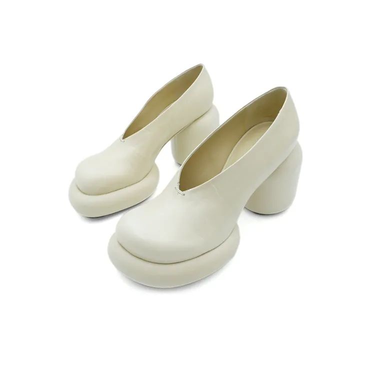 JIL SANDER High Heels Women's Ecru-2