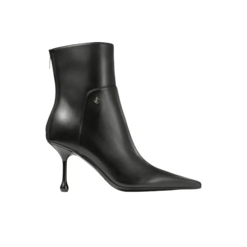 Jimmy Choo Cycas Ankle Boots 8cm Women's Black-1